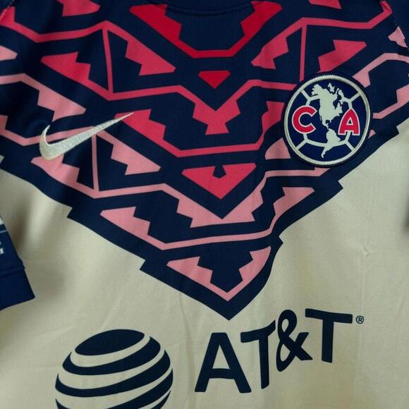 Nike Club América Home Jersey 2021-22 Men’s Medium CV7887-706 NWT Dri-FIT - Picture 9 of 9